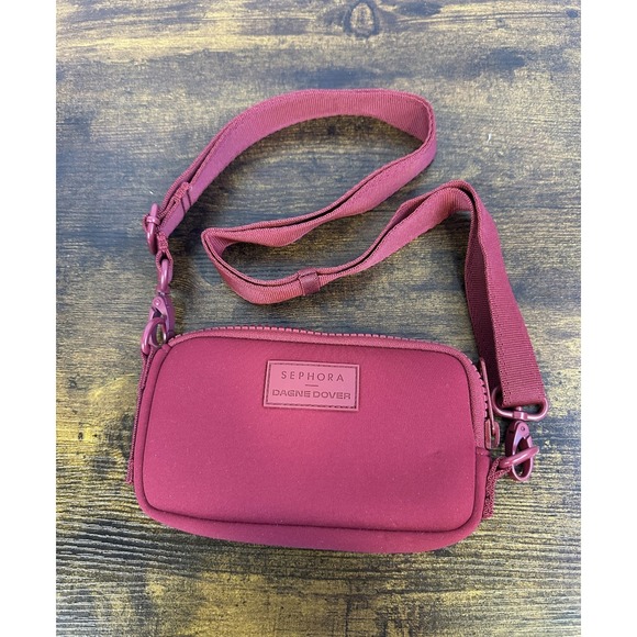 Dagne Dover Handbags - Dagne Dover x Sephora Mara Neoprene Phone Sling Spice Red Limited Edition Bag